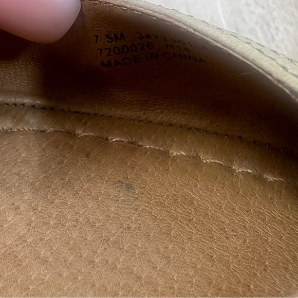 Frye Carrie Tan Leather Ballet Flats - Picture 7 of 7
